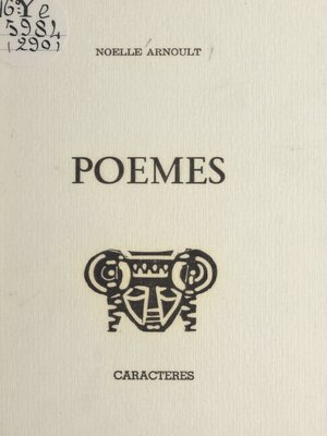 cover image of Poèmes